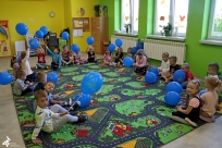 Sala w oddziale przedszkolnym w Goleszowie Równi